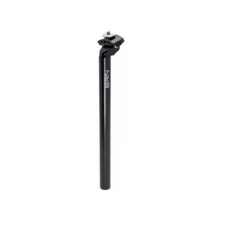 Black Aluminum seatpost 350 mm long  - 1