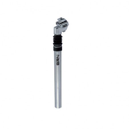 Cushioned Aluminum seatpost silver 350 mm long  - 1