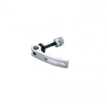 Saddle locking aluminum 6 mm silver  - 1