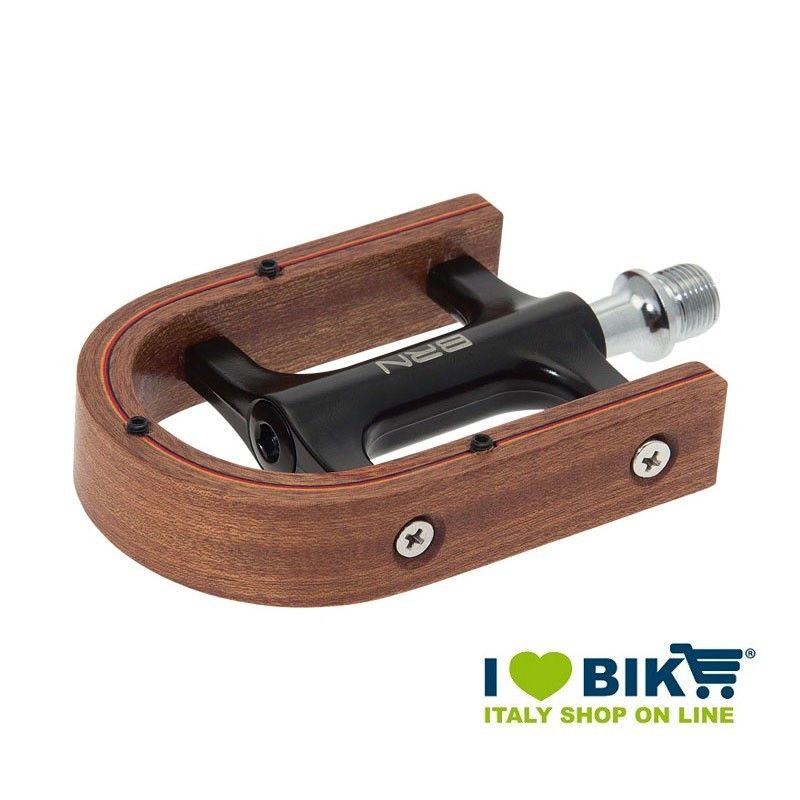Elegance vintage bike pedals black made of mahogany wood online sale