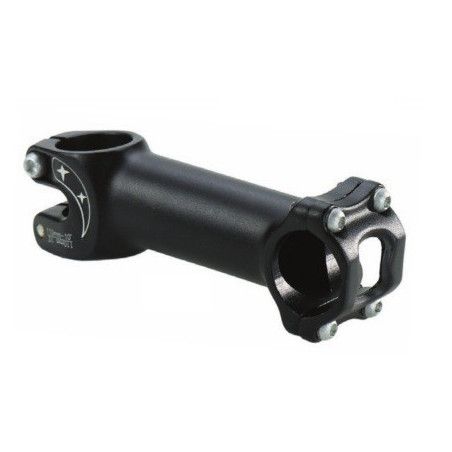 Attack aluminum 90 mm race / MTB black 31.8mm ø OVER BIKE PARTS - 2