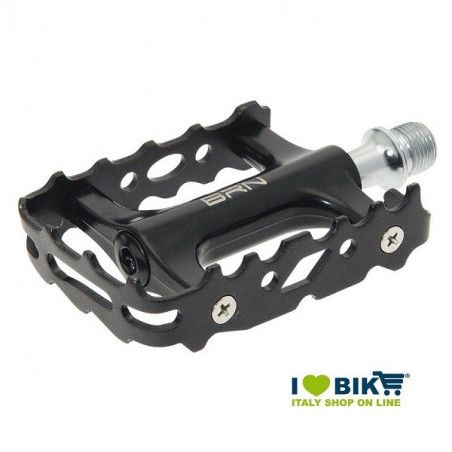 Couple Pedals Mtb BRN strength aluminum black on bearings BRN - 1