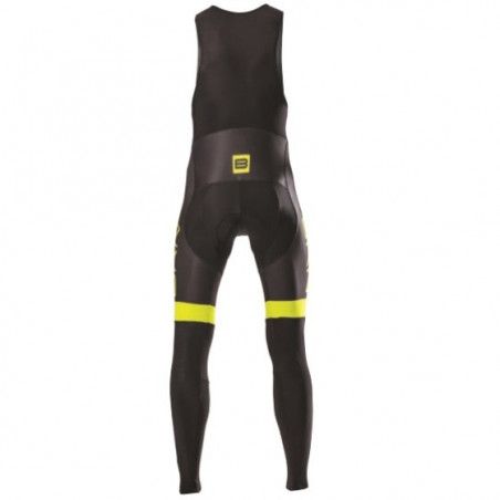 Pants BRN winter with suspenders Man Black/ Yellow Fluo BRN - 2