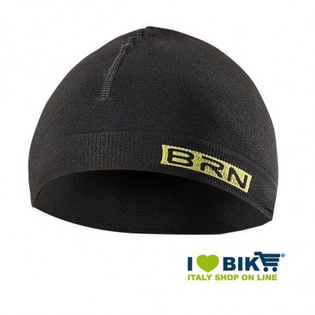 Cap underhelmet BRN black / fluorescent yellow one size BRN - 1
