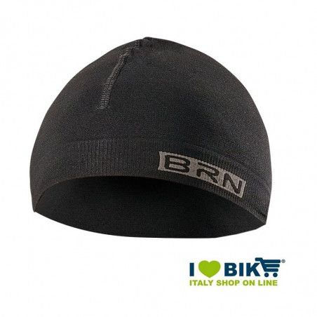 Berretto sottocasco BRN nero-grigio taglia unica BRN - 1