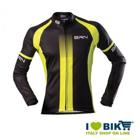 Giubbino invernale BRN uomo nero / giallo fluo BRN - 1