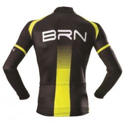 BRN winter jacket for man black / yellow fluo BRN - 1 2