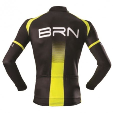 BRN winter jacket for man black / yellow fluo BRN - 2