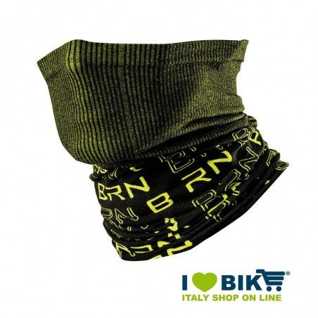 Neck warmer multifunction BRN black / yellow fluo BRN - 1