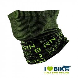 Neck warmer multifunction BRN black / green fluo BRN - 1