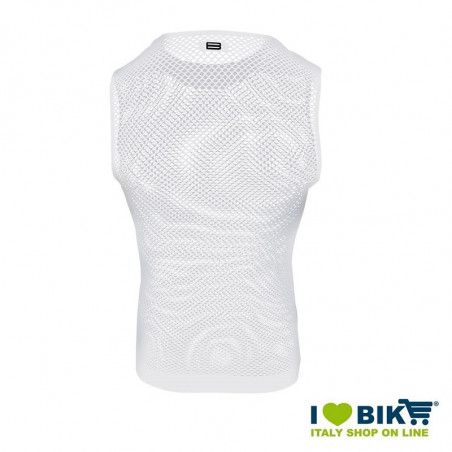 BRN sleeveless tank top in white net BRN - 2