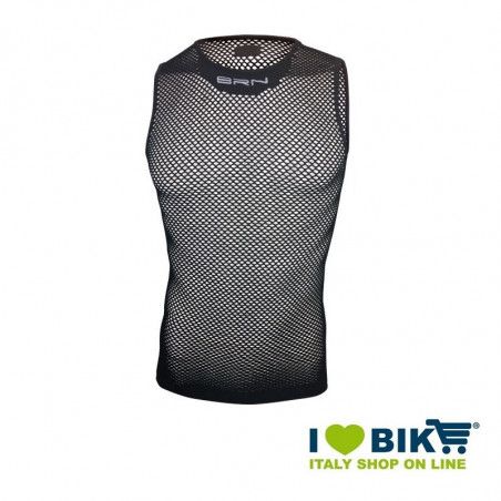 BRN sleeveless tank top in black net BRN - 1