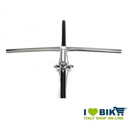 Manubrio in alluminio Mtb silver  - 3