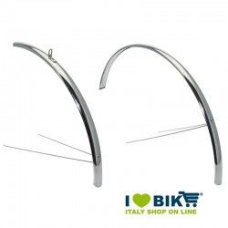 Couple fenders Moon 28 chrome steel 38mm BRN - 1