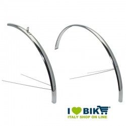 Couple fenders Moon 28 chrome steel 33mm BRN - 1