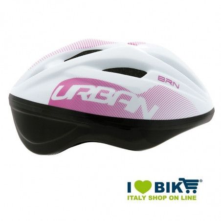 Casco BRN New Urban bianco-rosa BRN - 2