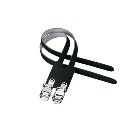 Double Leather Straps blacks  - 1