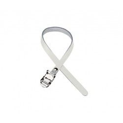 Simple Leather Strap White  - 1
