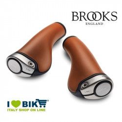 Brooks Leather Grips Ergon GP1 honey color 130 mm Brooks - 1