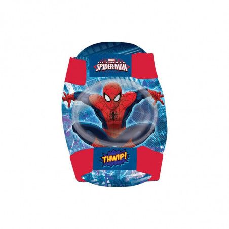Kit protezione gomitiere e ginocchiere Spider-Man  - 1