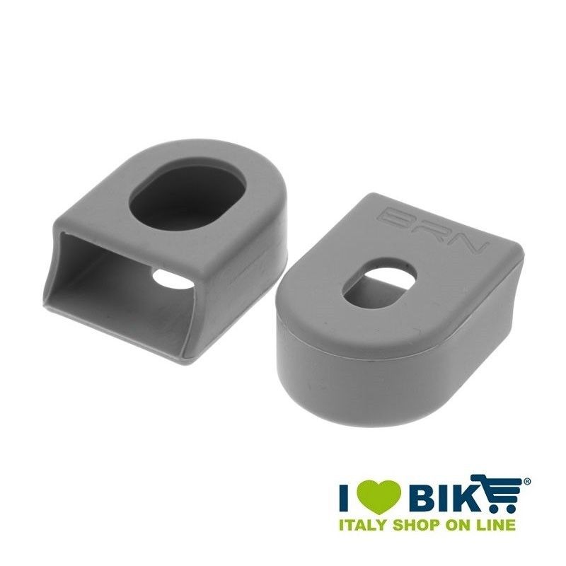 Pairs cranks guards in gray rubber BRN - 1