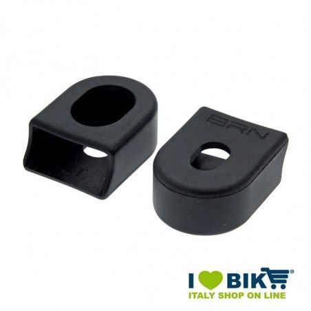 Pairs cranks guards in black rubber BRN - 1