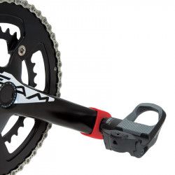 Pairs cranks guards in black rubber BRN - 1