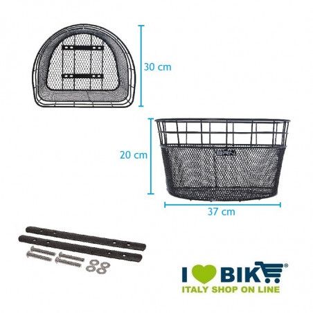 Front Basket Riviera Black BRN - 2