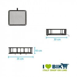 BRN Front basket Monterosso white BRN - 1 2