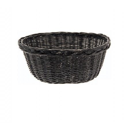 Wicker Basket in Holland Black BRN - 1