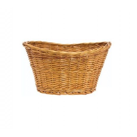 Wicker Basket in Natural Retro BRN - 1
