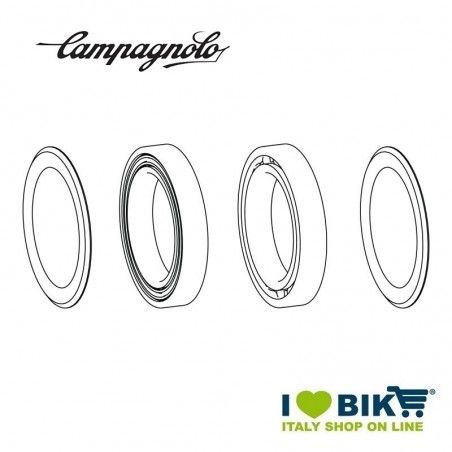 Kit cuscinetti e schermi guarnitura Veloce 10/11 V Campagnolo - 1