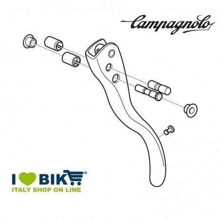 Replacement left lever Veloce black 10v EC-VL048B Campagnolo - 1