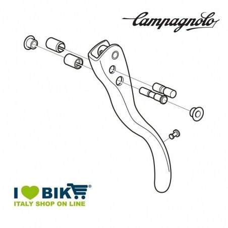 Ricambio Leva Destra Veloce Silver 10 V. EC-VL048S Campagnolo - 1
