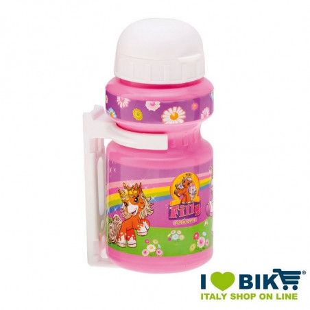 Borraccia Filly Unicorn con portaborraccia BIKE PARTS - 1