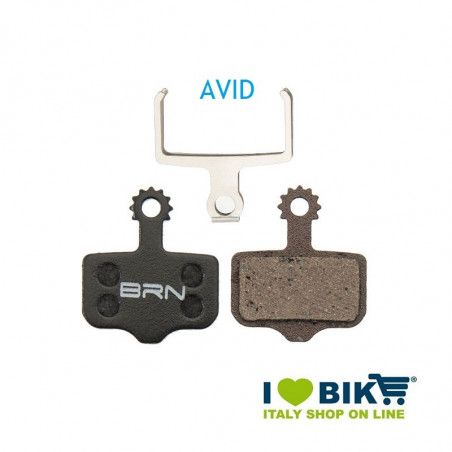 Pair BRN organic pads AVID ELIXIR BRN - 1