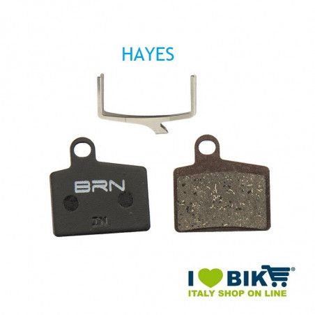 Pair BRN organic pads Hayes - Stroker Ryde BRN - 1