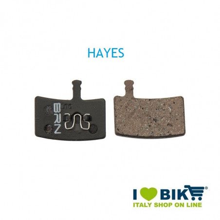 Pair BRN organic pads Hayes Stroker Trial BRN - 1