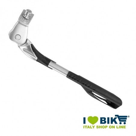 Side stand adjustable aluminum Ursus Wave direct attack silver BIKE PARTS - 1