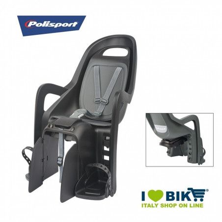 Seggiolino Groovy Maxi posteriore al portapacco nero POLISPORT - 1