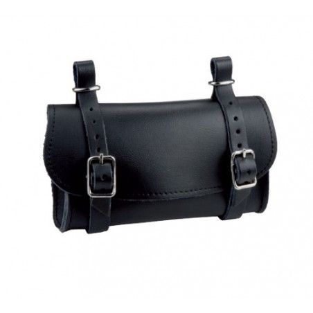 Saddle Leather Handbag Black BRN - 1