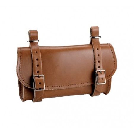 Saddle Leather Handbag honey BRN - 1