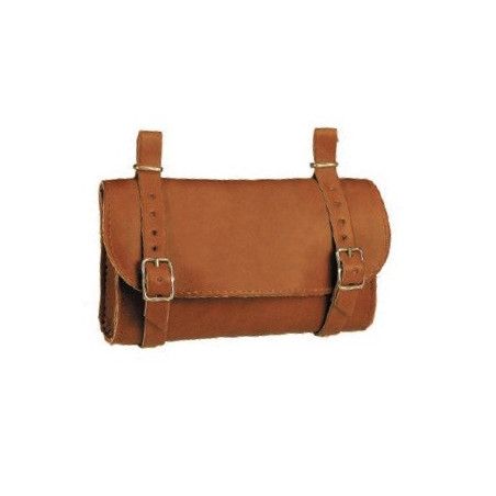 Handbag saddle Leatherlike honey BONIN - 1