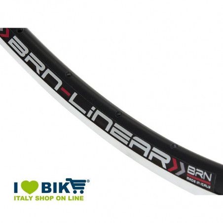 BRN Racing Rim Linear 28 with 36 Holes Black  - 1