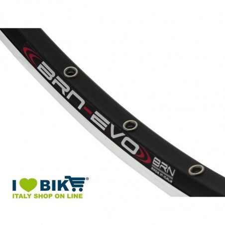 Cerchio BRN Corsa Evo 28 a 32 fori Nero  - 1