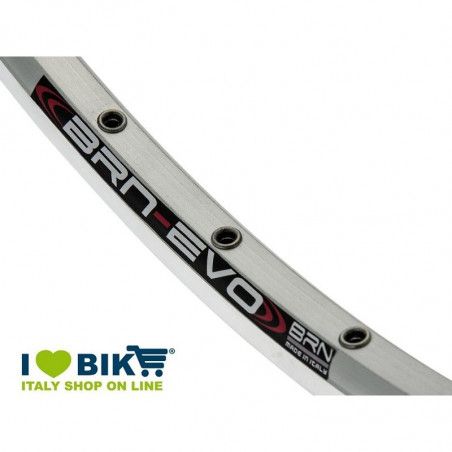 Cerchio BRN Corsa Evo 28 a 36 fori Silver  - 1