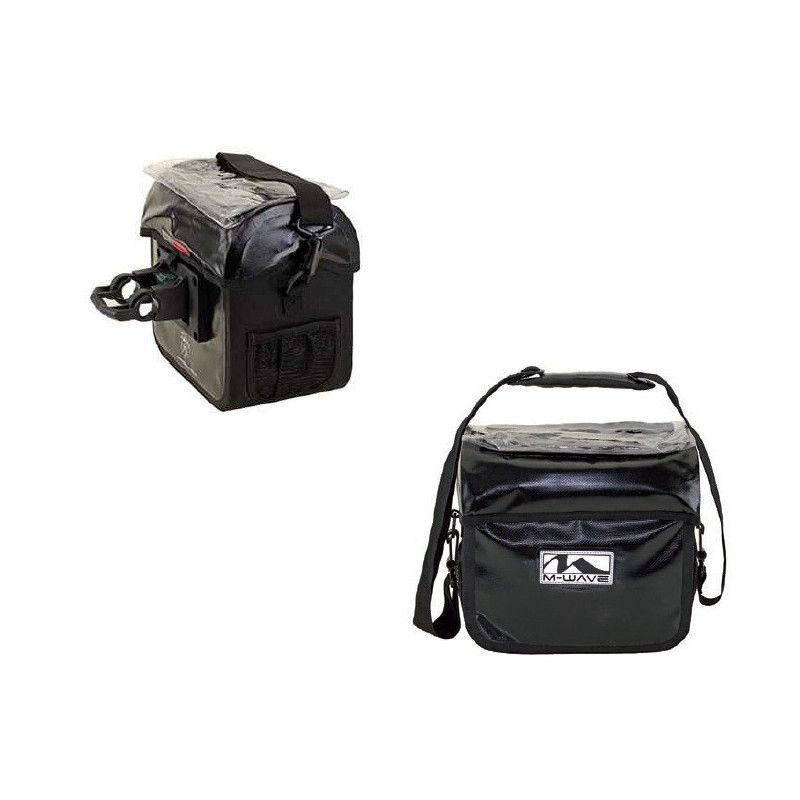 the Handlebar Bag M-Wave 100% waterproof with quick 7 liters BONIN - 1