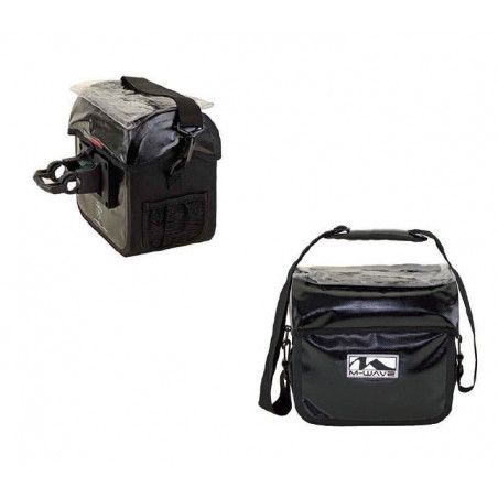 the Handlebar Bag M-Wave 100% waterproof with quick 7 liters BONIN - 1