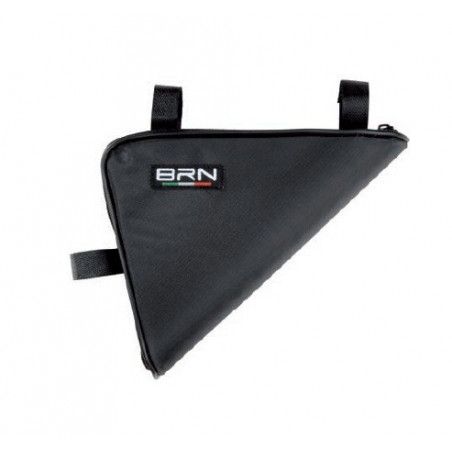 Handbag black triangle BRN - 1