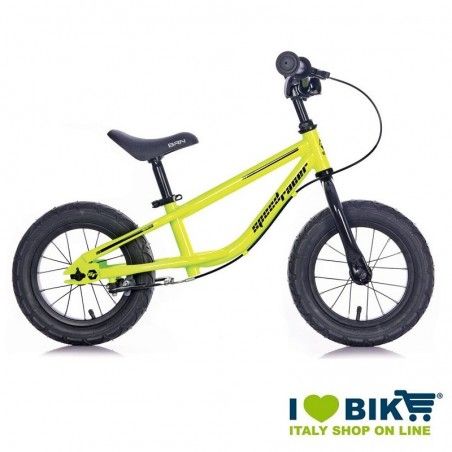 Bike without pedals Speed Racer yellow Fluo BRN - 1